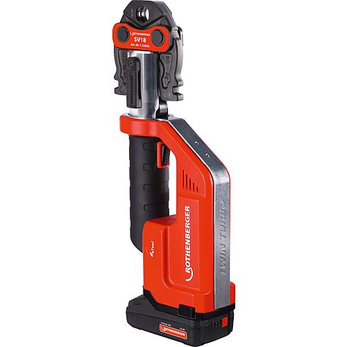 Cordless presses Romax Compact Twin Turbo Basic, 18 V for compact crimping tool Anwendung 3