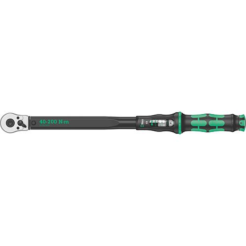 Click-Torque C 1 WERA, torque spanner with reversible ratchet, 1/2” square drive Standard 2