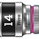 Socket wrench inserts Wera 8790 HMA HF with 1/4" drive, metric, short, with holding function, SW 14.0 x 23 mm