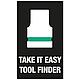 Socket wrench inserts 8767 A HF bit socket with 1/4" drive, short, with holding function Anwendung 1