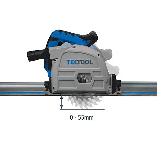 Tauchkreissäge TSF 55, 1200 W inkl. 2 x 700 mm Führungsschiene Standard 2