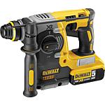 Akku-Bohr- und Meißelhammer DeWALT 18V DCH273P2T mit SDS-Plus Aufnahme u. 2x 5,0 Ah Akkus und Ladegerät