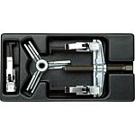 Puller set, in 1/3 module, 4-piece