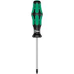 Schraubendreher WERA Kraftform Plus-Serie 300 Torx® TH (mit Bohrung), Klinge rund, Black Point-Spitze