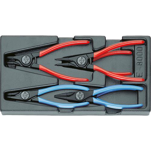 Assembly pliers for locking rings, in 1/3 module, 6-piece Standard 1