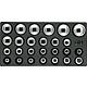 Socket wrench insert set 1/2” 1500 ES-D-19, in 1/3 module, 26-piece Standard 1