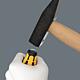 Slotted screwdriver with impact cap 932 AS Kraftform Plus Series 900, integrated internal square drive Anwendung 2