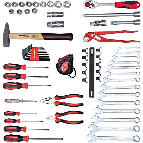 Kit universel mechanic, mallette de 57 pièces Anwendung 1