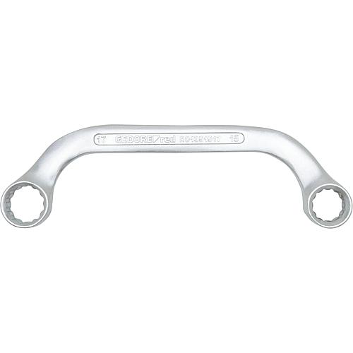 Block spanner GEDORE red SW 13x15mm, L=168mm