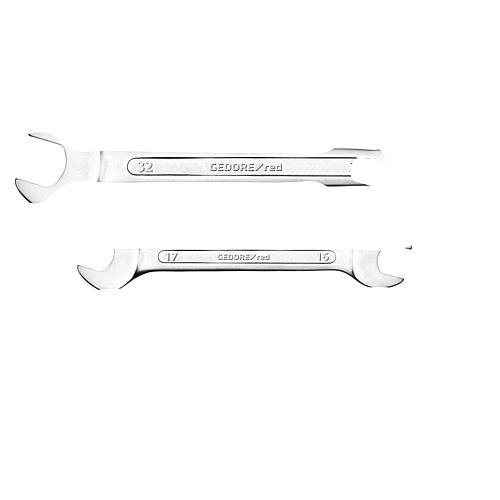 Open-ended spanner set, metric, short Anwendung 6