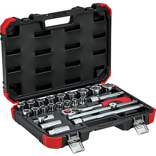 Socket wrench set 1/2", 24-piece Anwendung 4