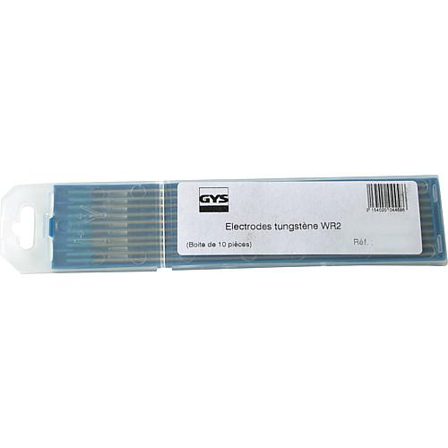 Wolfram electrodes, turquoise Standard 1