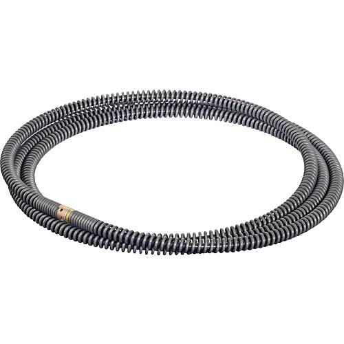 Pipe cleaning spirals with core, for 25-125,50-150, 50-250mm, 16x2.3 m