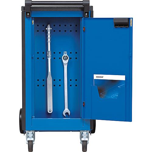 Tool trolley 2004 with 7 drawers, with ABS plastic work surface