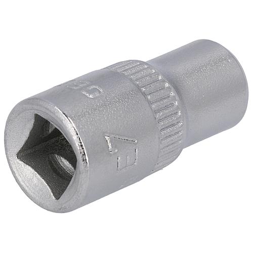Socket wrench insert 1/4", for external Torx® screws, metric, short