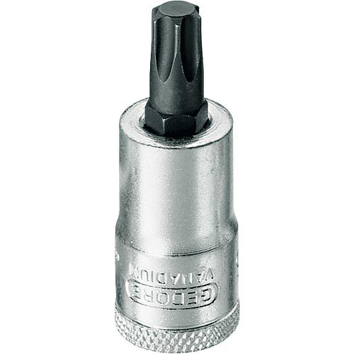 Screwdriver insert 3/8”, Torx® socket, metric, short Standard 1