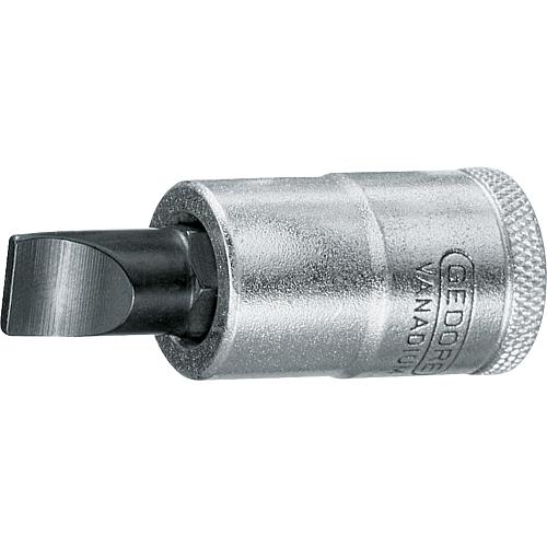 Schraubendrehereinsatz 1/2" Schlitz, metrisch, kurz Standard 1