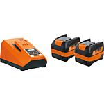 Battery set FEIN 12V with 2x 6.0 Ah batteries and charger ALG80