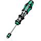 Screwdriver set WERA, quick-release chuck, bit magazine, slotted, cross head, square socket, 7-piece Standard 2