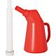 Measuring jug, polyethylene 1000 ml with flexible spout