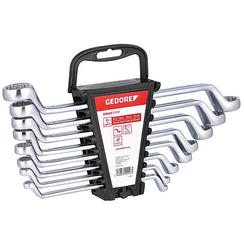 Double ring spanner set Standard 1