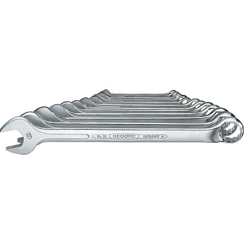 Combination spanner set, metric Standard 1