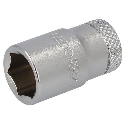 Socket, 1/4" square 1/4, hex 10.0 mm