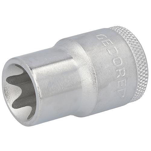 Screw socket bit 1/2" outer Torx E 18 (16.70 mm) (G)