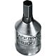 Screwdriver insert 1/4" hexagonal socket, metric, short Standard 1