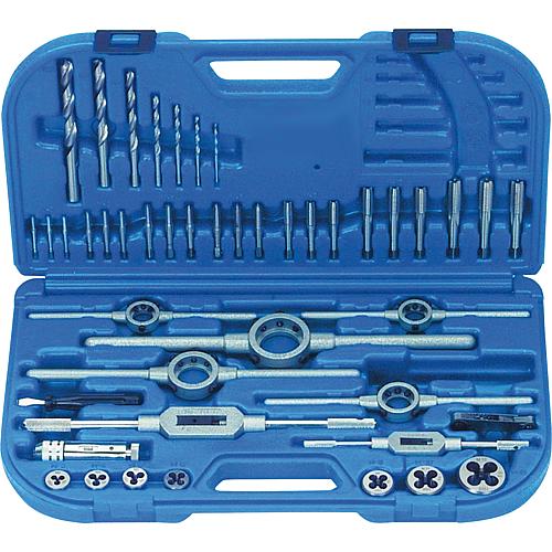 Hand tap set HSSG, 45-piece Standard 1