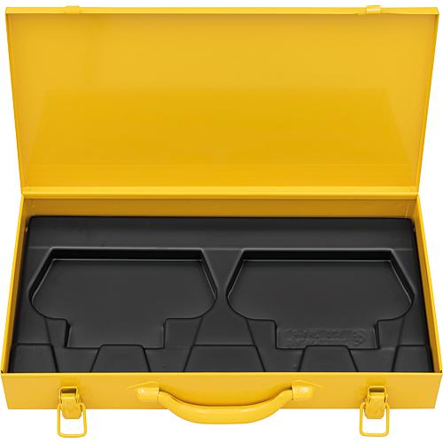 Empty sheet metal case with insert Standard 1