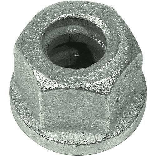 Quick-tensioning nut for threaded rod