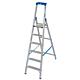 Stepladder Work. height 3.40, standing height 1.40 Height 2.21 6 steps