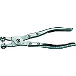 Hose clamping pliers