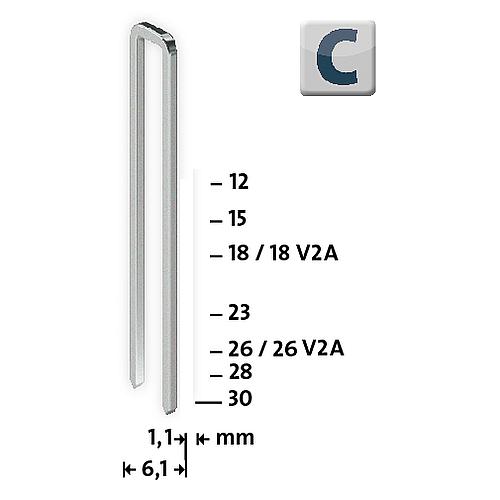 Narrow crown staple C 4