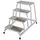 Mounting step (lightweight metal) Working height 2.80 platform 0.80 4 steps