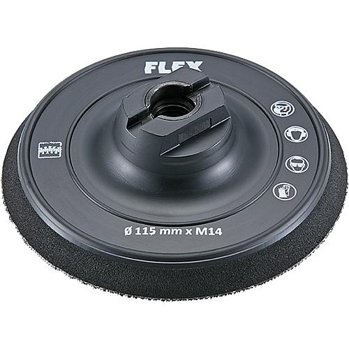 Disque velcro ø 115 mm, pour ponceuse béton (80 139 83) Standard 1