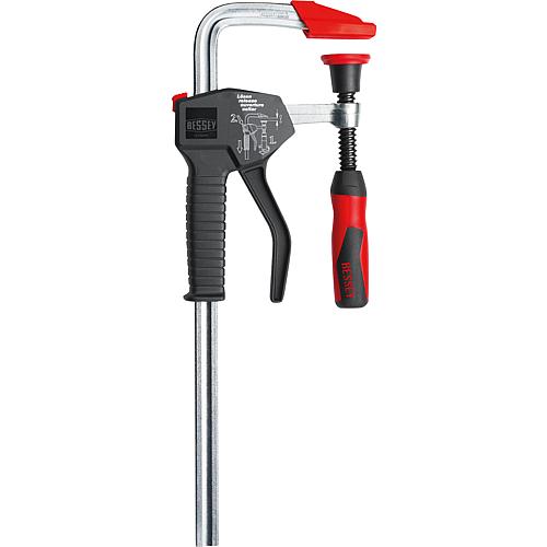 BESSEY® EHZ one-handed clamp with 2-part handle Standard 1