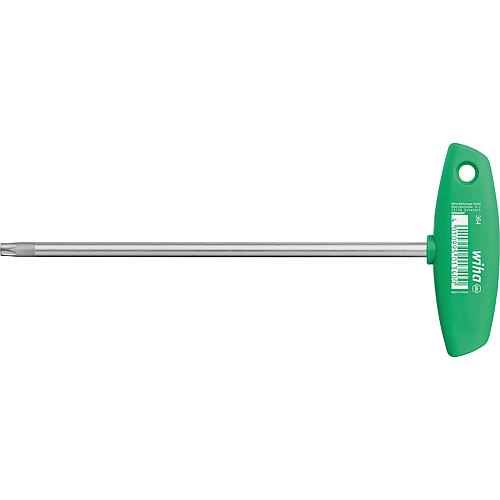 Torx® screwdriver wiha 364, pin spanner with cross handle, ChromTop® tip, T15 x 100 mm