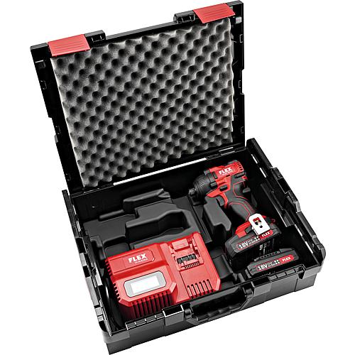 Cordless impact wrench, 18V ID 1/4" 18.0-EC