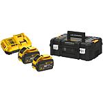Battery set 54/18 V, 2 x 12.0 Ah Li-Ion batteries + 1 x charger with carry case