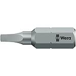 Embouts 868/1 Z WERA, hexagonal 1/4" pour carré creux