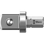 Connector 870/2 WERA, 3/8” external square output, 5/16” hex drive