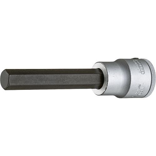 Screwdriver insert 3/4" hexagonal socket, metric, long Standard 1