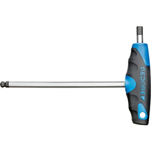 Hex socket angled screwdriver, with ball head Standard 1