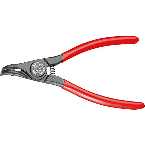 Assembly pliers for external locking rings, shape B Standard 1