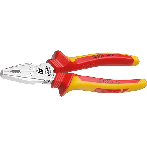 VDE power combination pliers with sleeve insulation