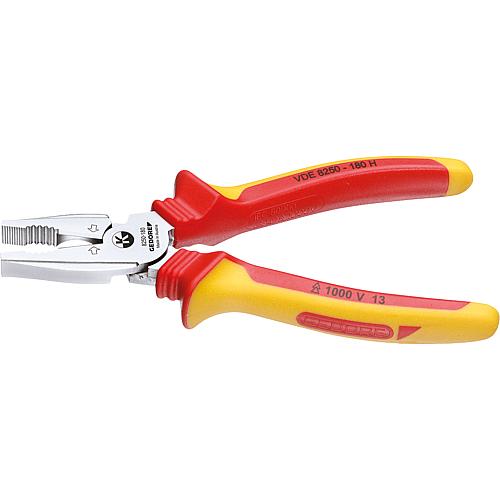 VDE power combination pliers with sleeve insulation