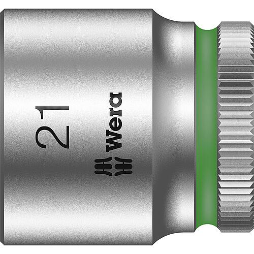 Socket wrench inserts Wera 8790 HMB with 3/8" drive, metric, short, SW 21.0 x 30 mm