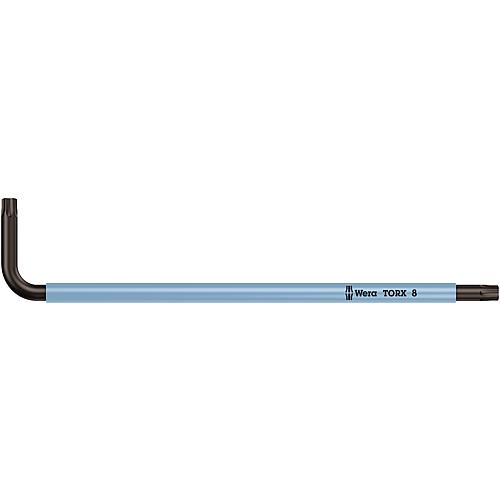 Winkelschlüssel 967 SPKL BO, für Torx®, mit Bohrung, BlackLaser Oberfläche, ummantelt, farblich gekennzeichnet Standard 1